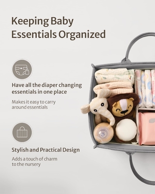 Keep Your Nursery Clutter-Free with Plastic Storage Boxes for Diapers and Baby Wipes